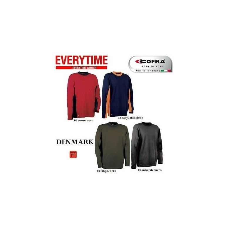 T-shirt de travail extensible élastique Cofra...