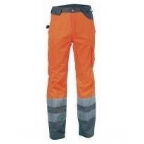 Pantalon de travail haute visibilité à poches multiples Cofra Light V019-0-00