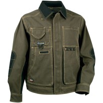 Veste de travail multi-poches Cofra Bruxelles en 100 % coton Canvas V050-0-00