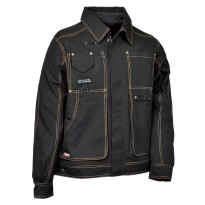 Veste de travail multi-poches Cofra Bruxelles en 100 % coton Canvas V050-0-00