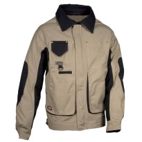 Veste de travail multi-poches Cofra Bruxelles en 100 % coton Canvas V050-0-00