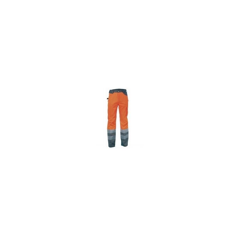 Pantalon de travail haute visibilité à...