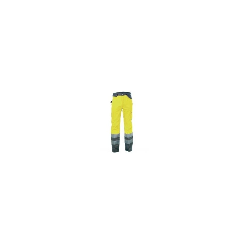 Pantalon de travail haute visibilité à...