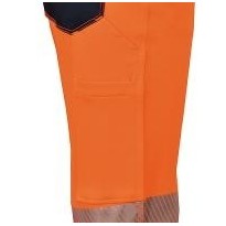 pantalons de travail à haute visibilité extensibles à poches multiples Cofra Guaitire V601-0-02