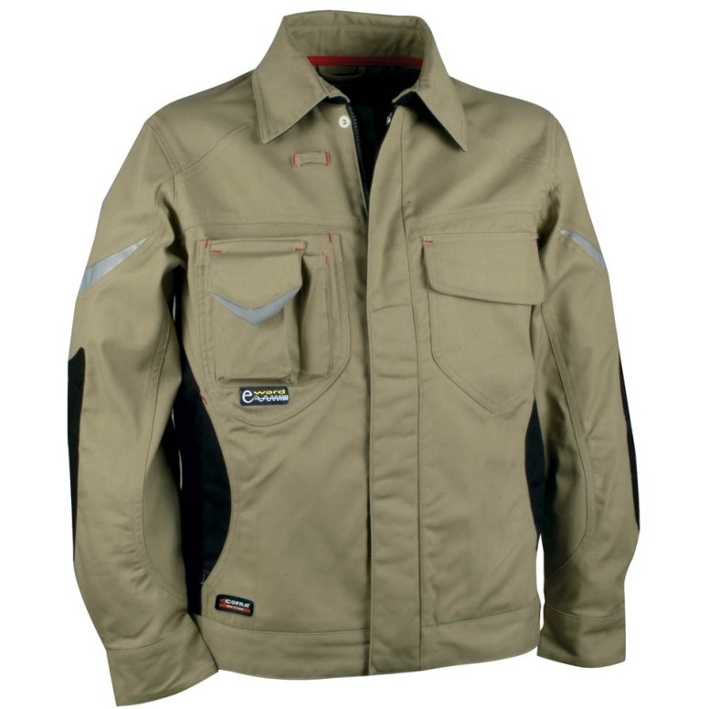 Veste de travail à poches multiples Cofra Wall...