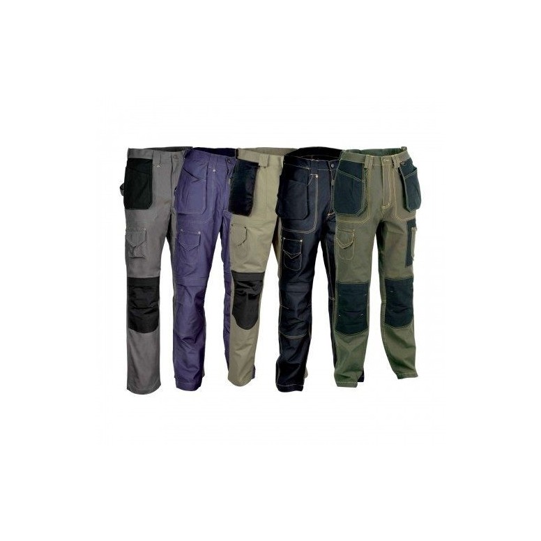 Pantalons de travail Cofra à poches multiples,...