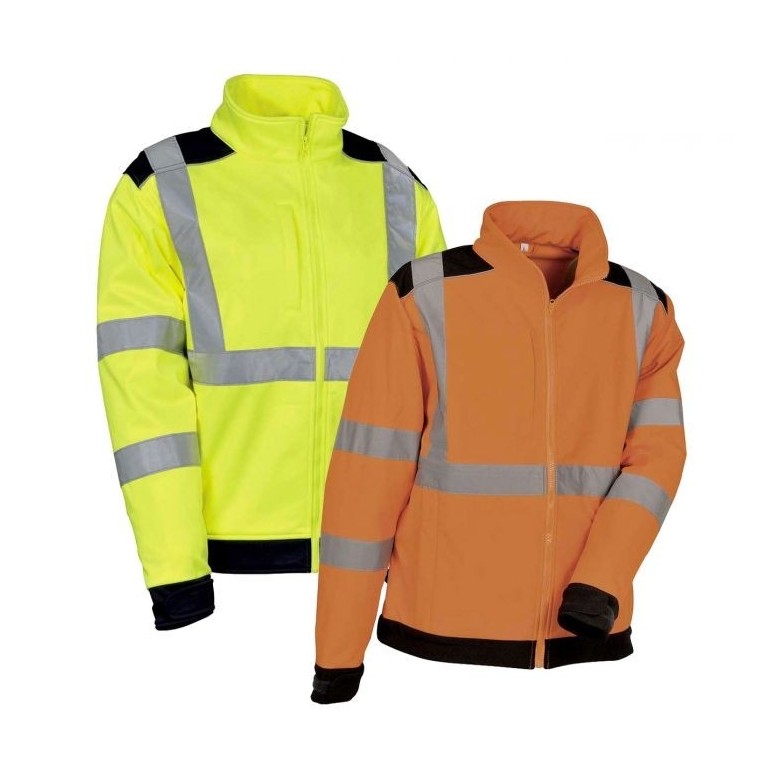 Veste de travail Softshell à haute visibilité...