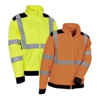 Veste de travail Softshell à haute visibilité Cofra Sideia V296-0-02