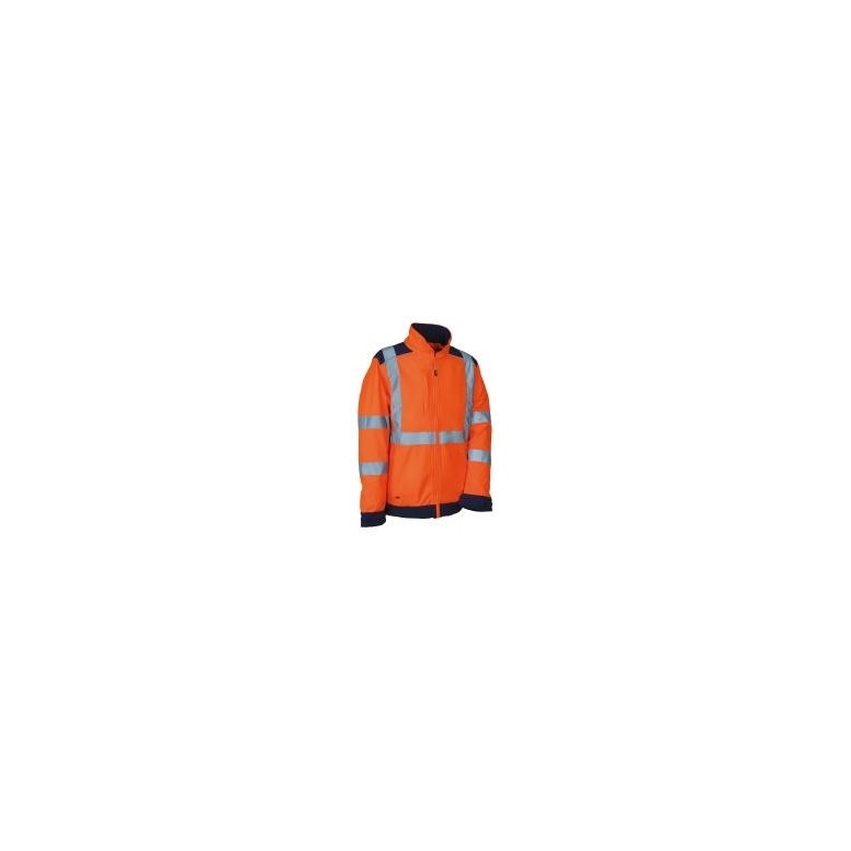Veste de travail Softshell à haute visibilité...