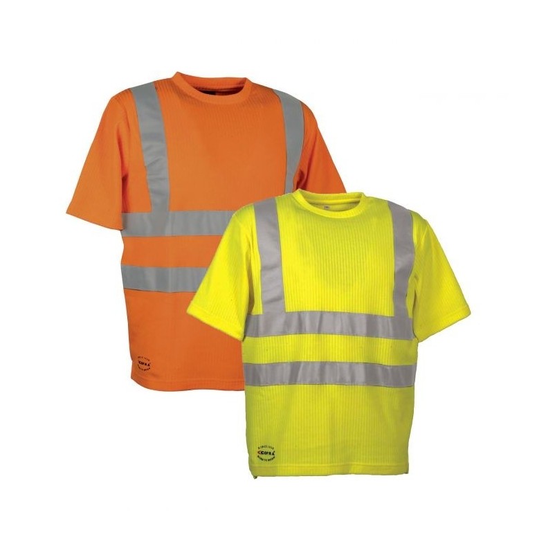 T-shirt de travail haute visibilité Cofra Alert...
