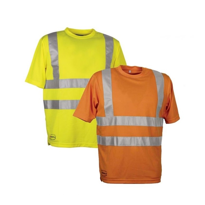 T-shirt de travail haute visibilité Cofra...