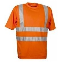T-shirt de travail haute visibilité Cofra Danger V115-1-00