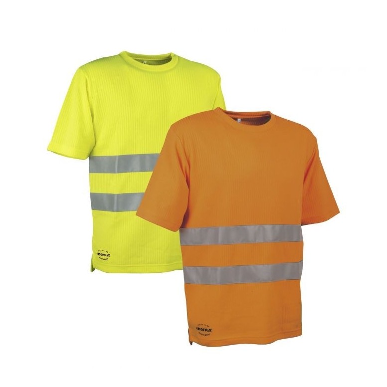 T-shirt de travail haute visibilité Cofra View...