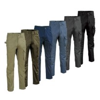 Pantalons de travail à poches multiples Cofra Kalamata 100% Coton V477-0-00