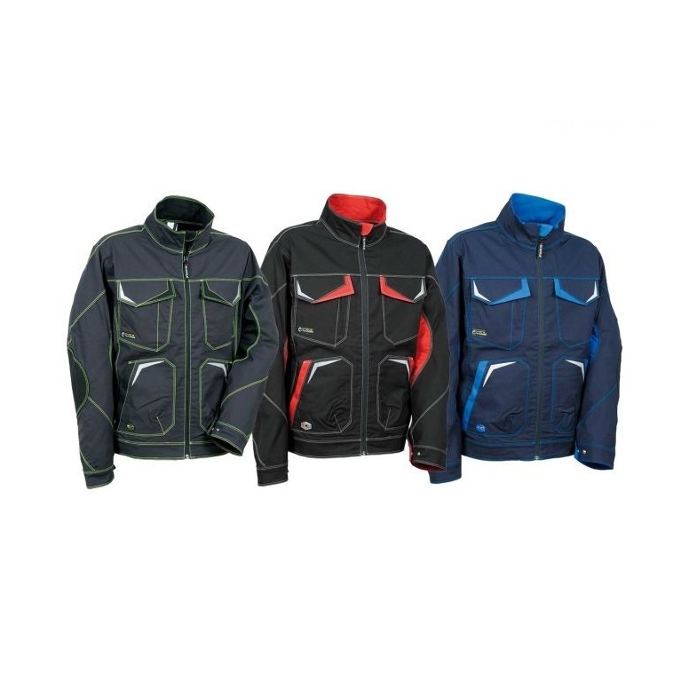 Veste de travail extensible à poches multiples...