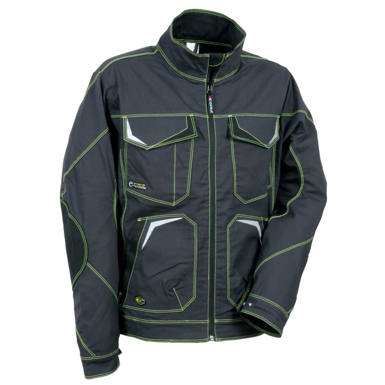 Veste de travail extensible à poches multiples...