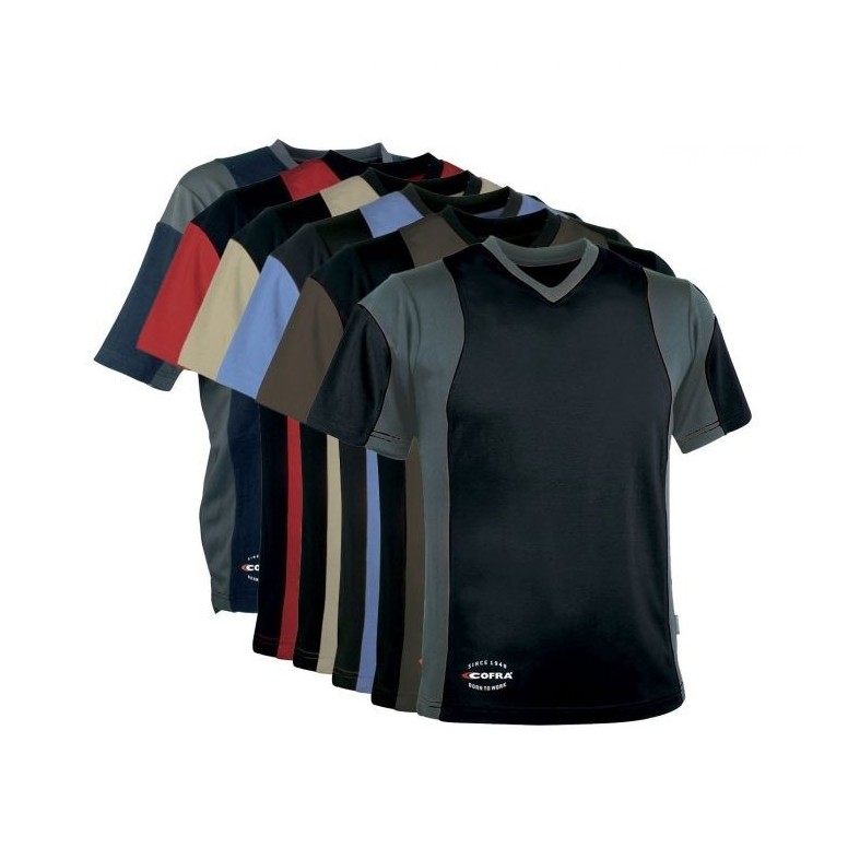 T-shirt de travail extensible Cofra Java...