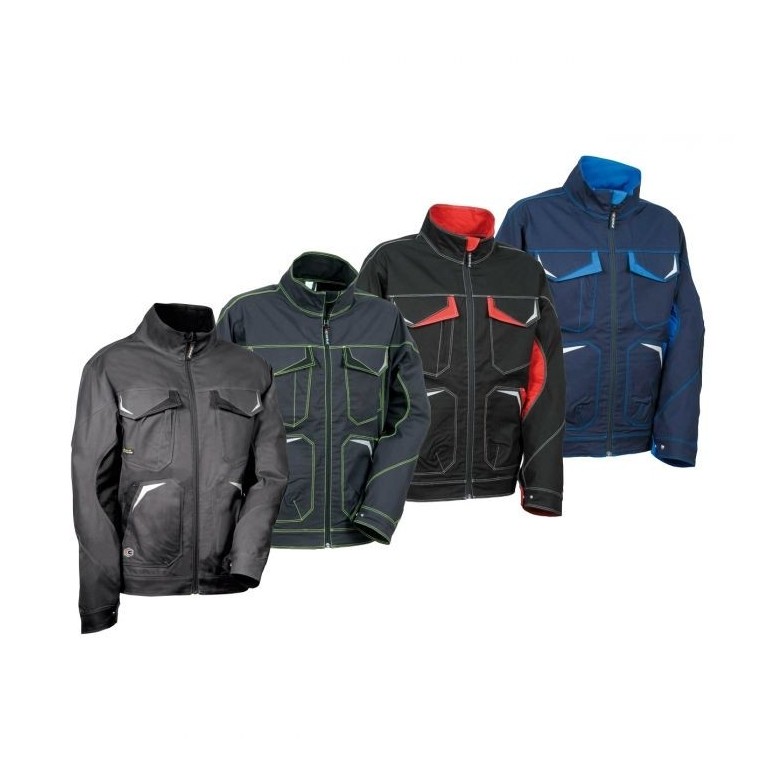 Veste de travail extensible à poches multiples...