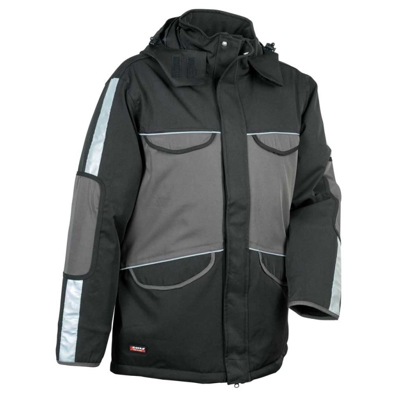 Veste matelassée de travail stretch à poches...