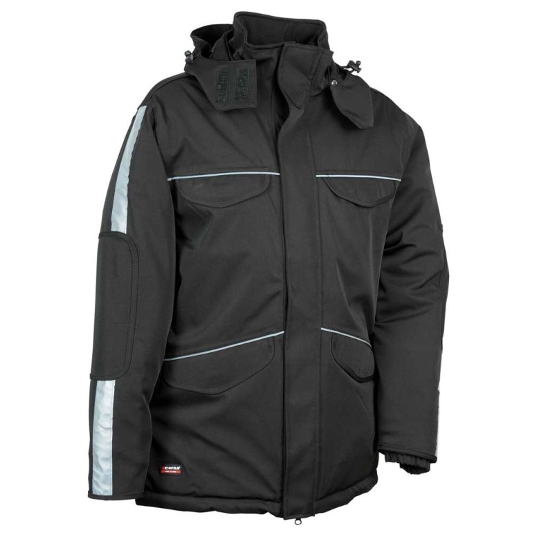 Veste matelassée de travail stretch à poches...