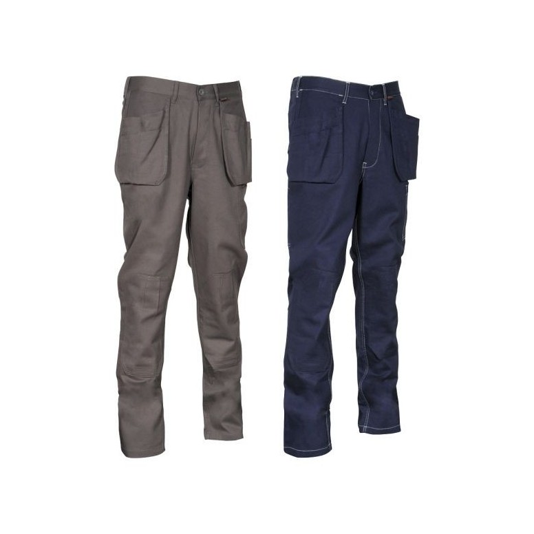 Pantalons de travail à poches multiples Cofra...