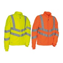 Veste polaire de travail haute visibilité à poches multiples Cofra Dukesse V544-0-00