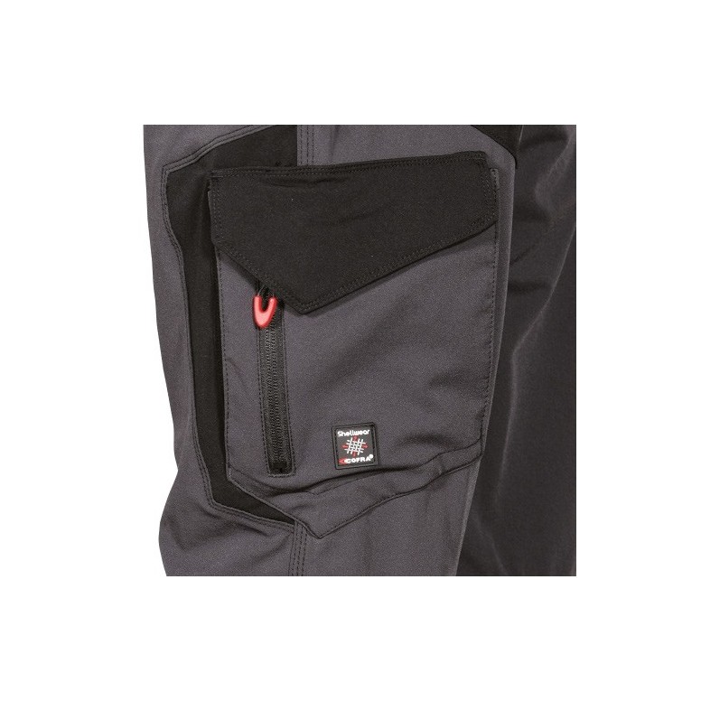 Pantalons de travail multifonctions extensibles...