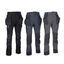 Pantalons de travail multifonctions extensibles Cofra...