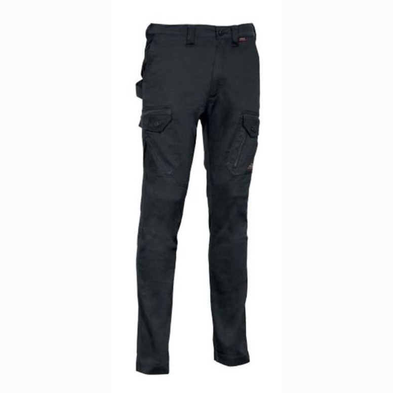 Pantalons de travail d'été extensibles à poches...