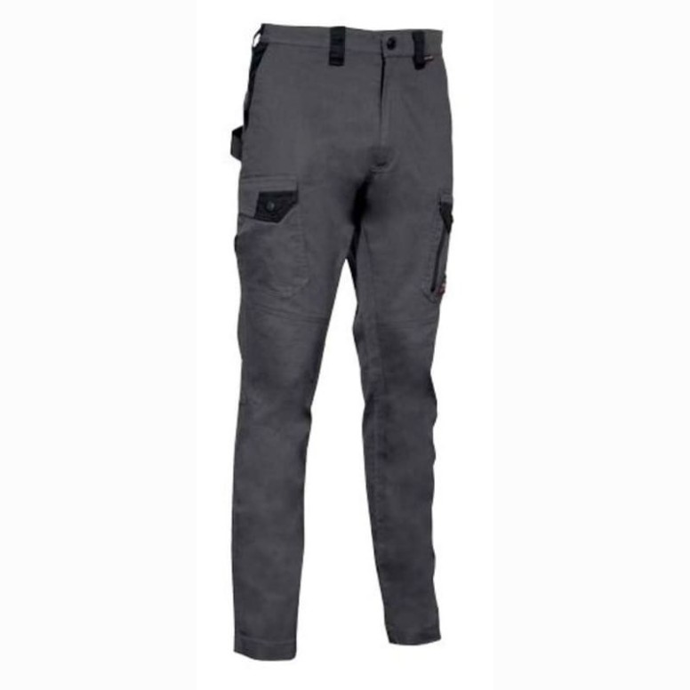 Pantalons de travail d'été extensibles à poches...