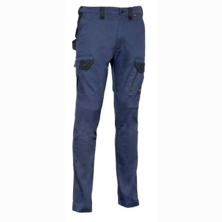 Pantalons de travail d'été extensibles à poches...