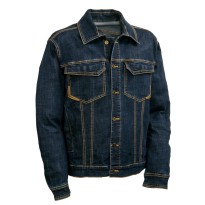 Veste de travail en jean extensible et élastique à poches multiples Cofra Smirne V498-0-00
