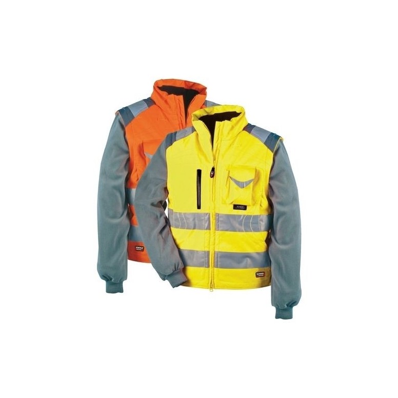 Gilet de travail haute visibilité Cofra Signal...