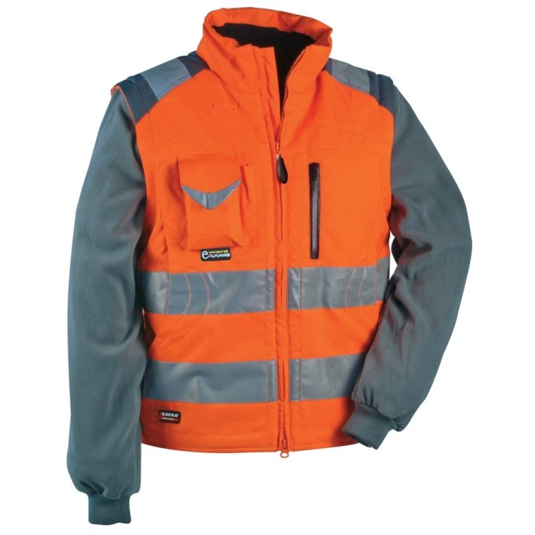 Gilet de travail haute visibilité Cofra Signal...