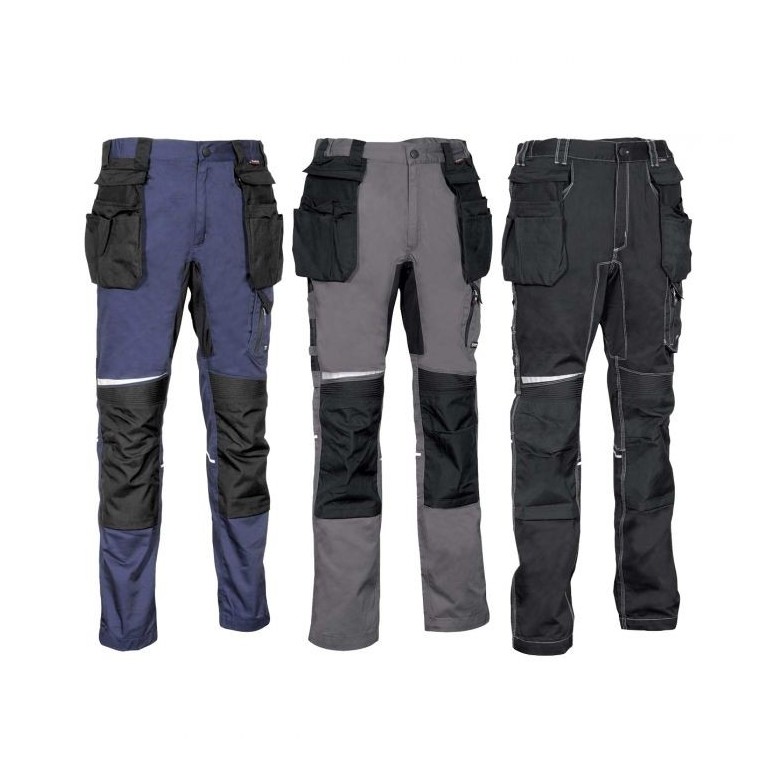 Pantalons de travail extensibles à poches...
