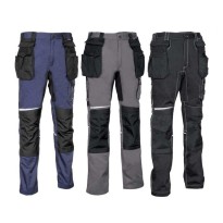 Pantalons de travail extensibles à poches multiples Cofra Lemno V581-0-02