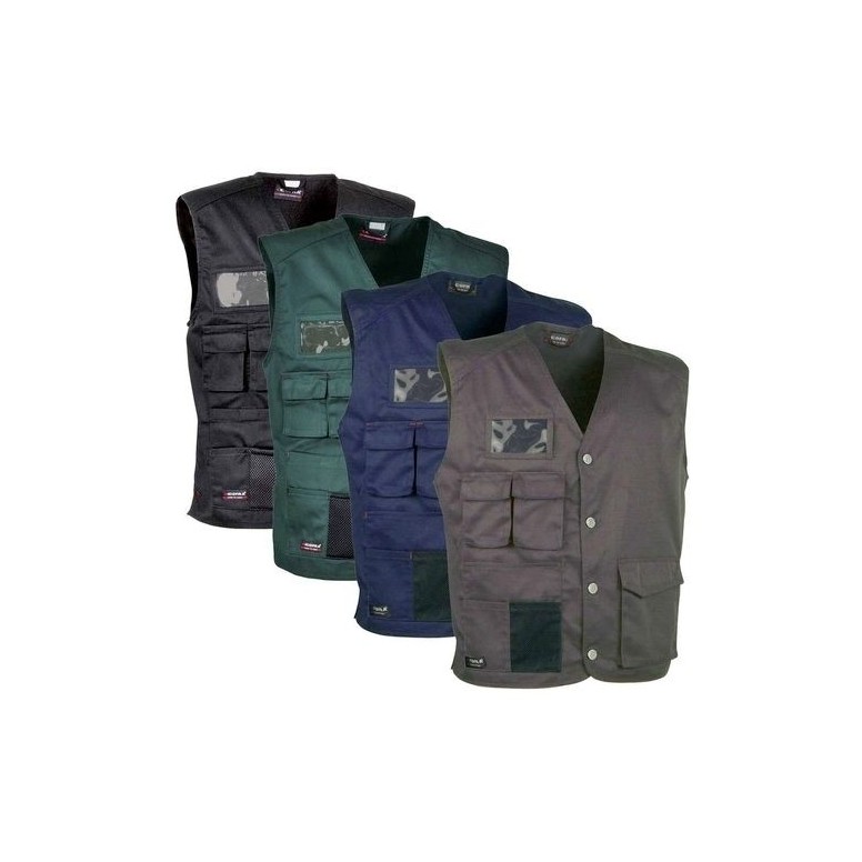 Gilet de travail à poches multiples Cofra...