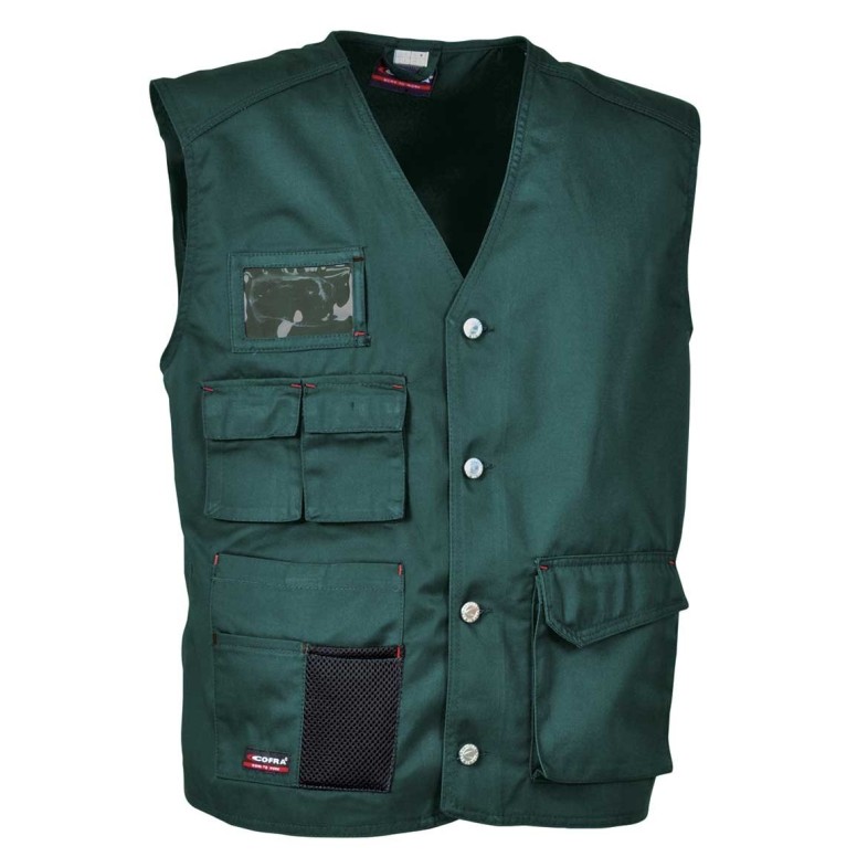 Gilet de travail à poches multiples Cofra...