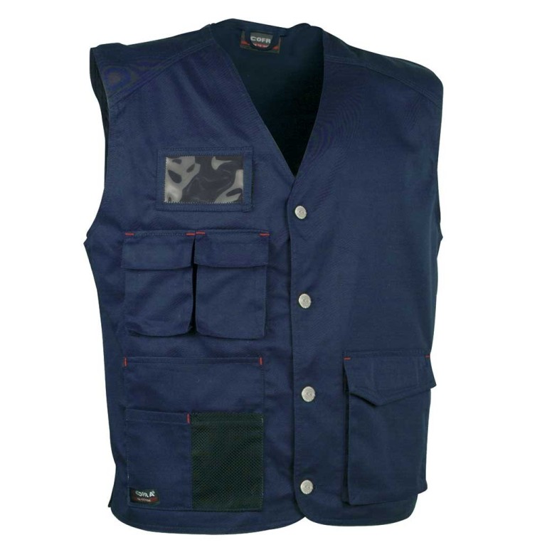 Gilet de travail à poches multiples Cofra...