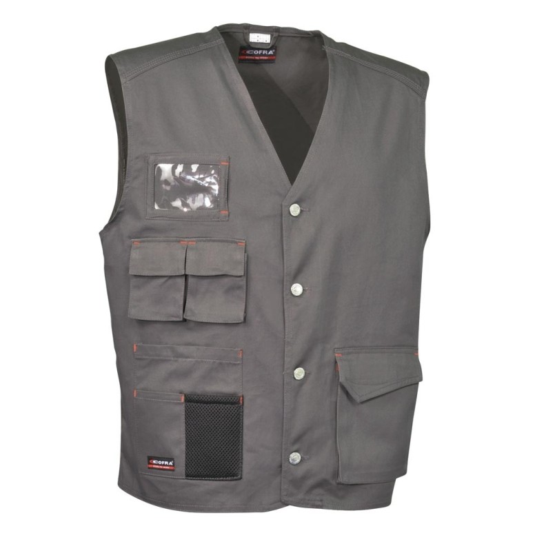 Gilet de travail à poches multiples Cofra...