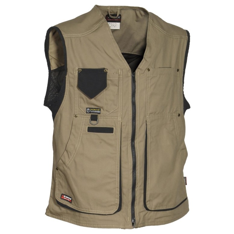 Gilet de travail à poches multiples Cofra...