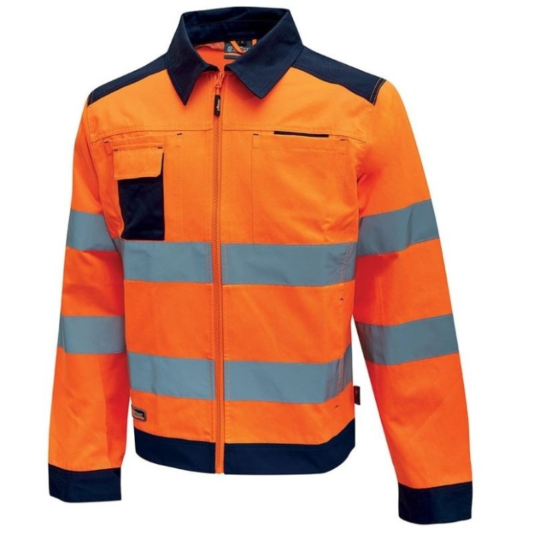 Veste de travail haute visibilité à poches...