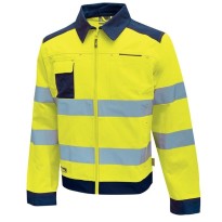 Veste de travail haute visibilité à poches multiples U-Power Glare HL151YF