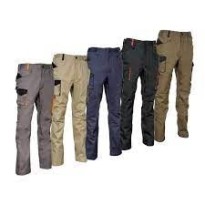 Pantalons de travail extensibles à poches multiples Cofra...