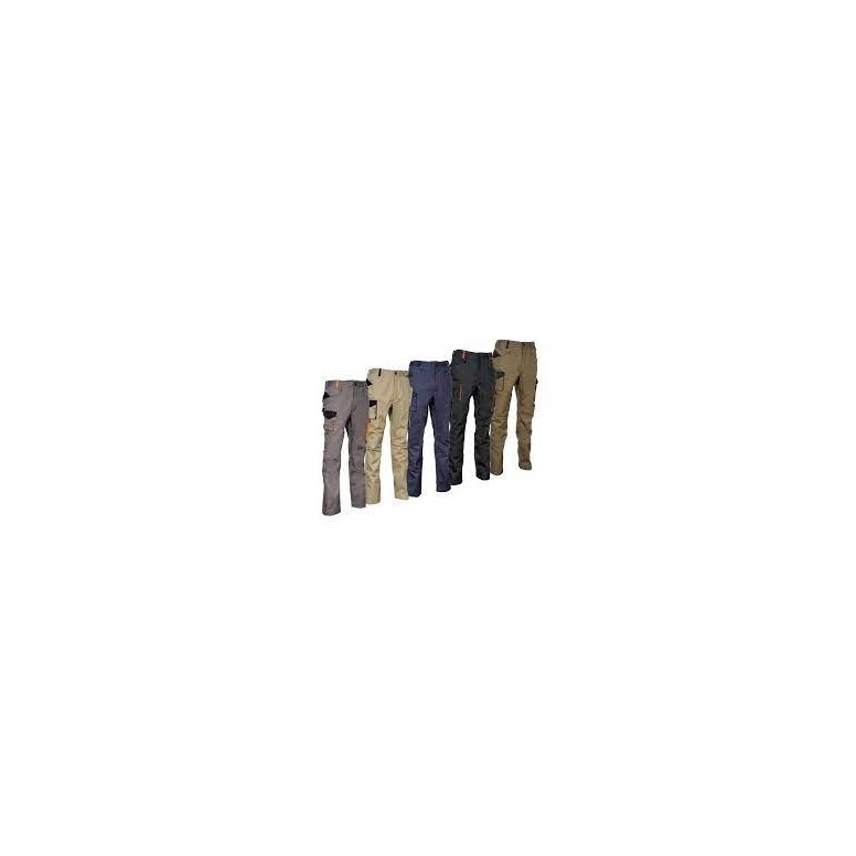 Pantalons de travail extensibles à poches...