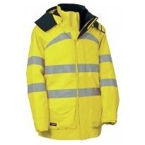 Parka de travail à haute visibilité à poches multiples Cofra Devon V037-0-00
