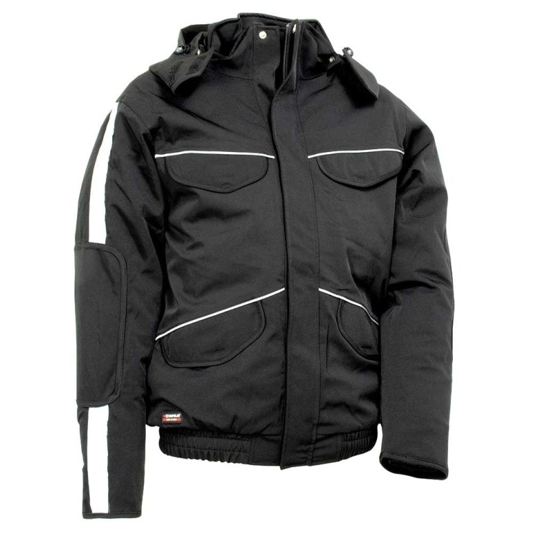 Veste de travail matelassée extensible à poches...