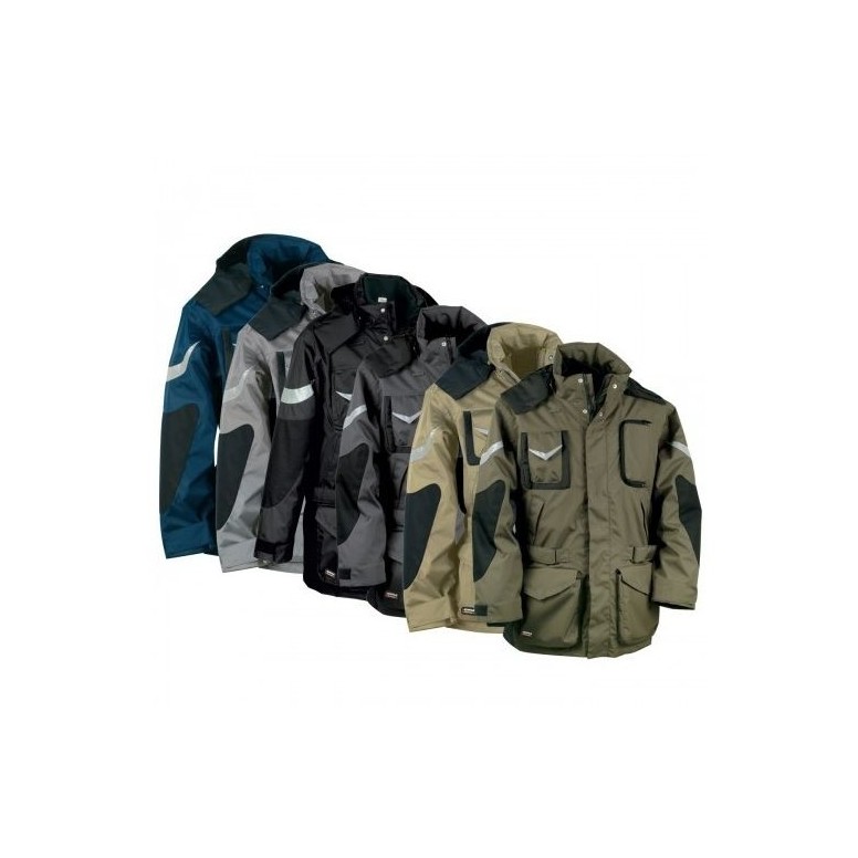 Parka de travail à poches multiples Cofra...
