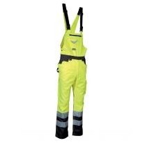 Combinaison Salopette de Travail Haute Visibilité Multipoche Cofra Bright V020-0-00