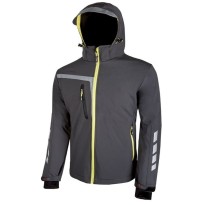 Veste de travail Softshell extensible élastique U-Power Quick PE114BC